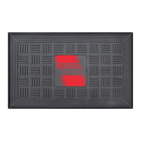 Fanmats Boss 302 Door Mat, 19.5"x31.25", Red 16238