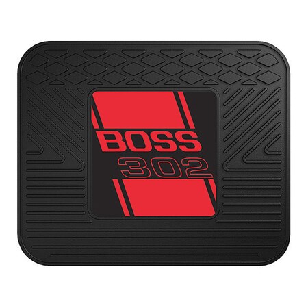 Fanmats Boss 302 Utility Mat, 14"x17", Red 16307