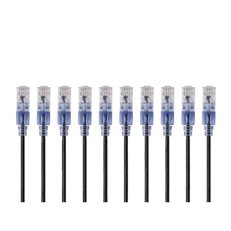 Monoprice Voice and Data Patch Cord, 0.5 ft L, PK10 29455