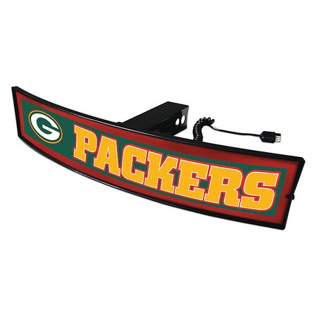 Fanmats Green Bay Packers Hitch Cover, Light Up 20939