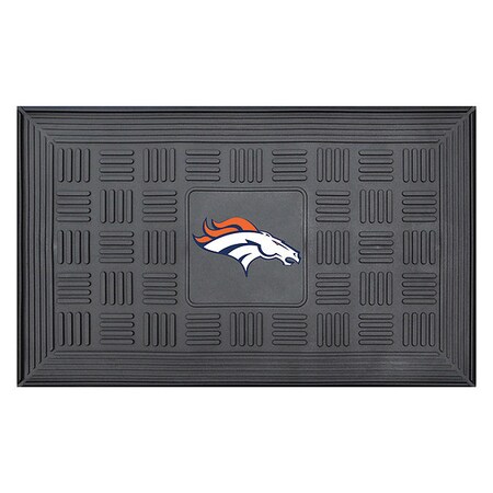 Fanmats Denver Broncos Door Mat, 19.5"x31.25" 11439