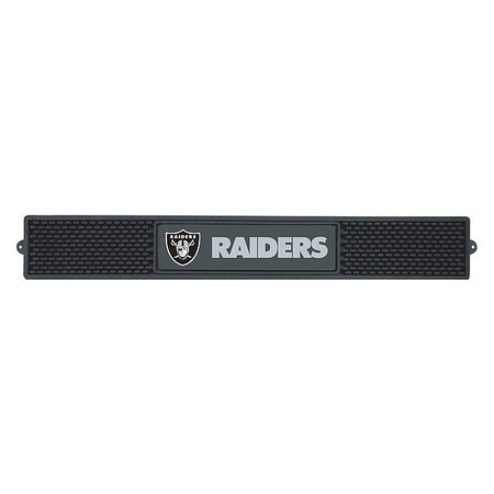 Fanmats Oakland Raiders Drink Mat, 3.25"x24" 13994
