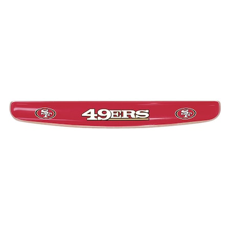 Fanmats San Francisco 49ers Wrist Rest, 2"x18" 17703