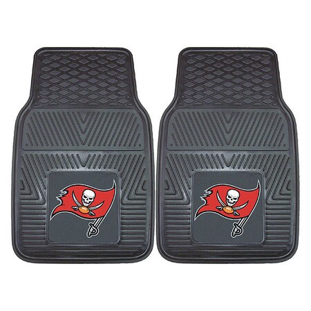 Fanmats Tampa Bay Buccaneers Vinyl Car Mats, PK2 8908