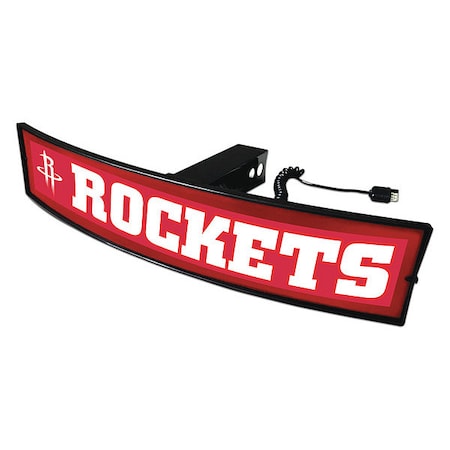 Fanmats Houston Rockets Hitch Cover, Light Up 21301