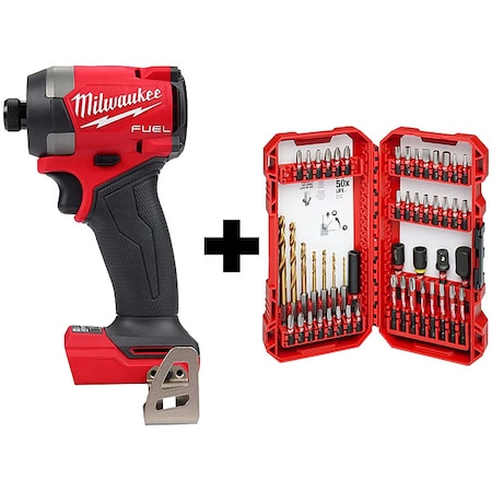 Milwaukee Tool Impact Driver Kit, 3900 RPM, 18 V DC 2953-20, 48-32-4013