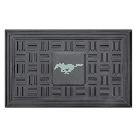 Fanmats Mustang Horse with Shading Door Mat 16809