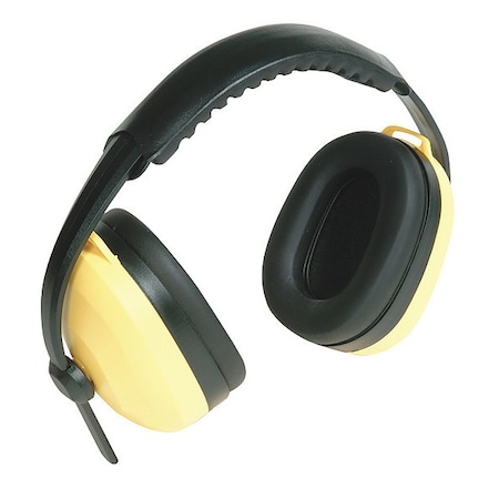 Condor Condor Multi-Position Ear Muffs, 26 dB NRR, Electrically Insulated, Yellow 2AAG4