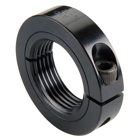 RULAND Shaft Collar, Threaded, 1Pc, 1-1/2-12 In, St TCL-24-12-F