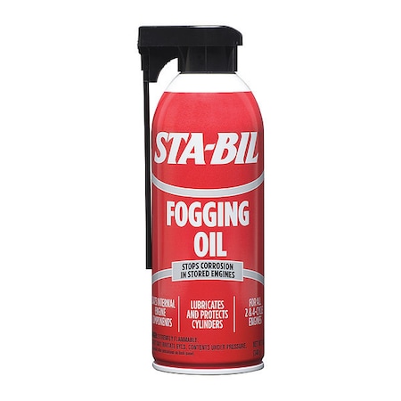 STA-BIL Fogging Oil/Cylinder Protector, 12 oz. 22001