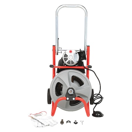 75 ft Corded Drain Cleaning Machine 