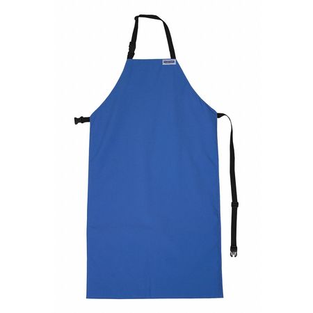 NATIONAL SAFETY APPAREL Cryogenic Apron, Blue, 42 In. L, 24 In. W A02CRC24X42