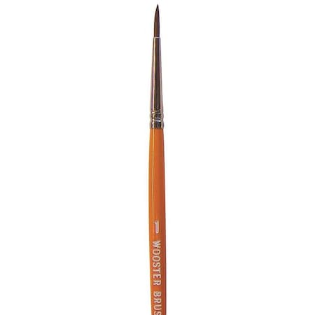 Wooster #1 Artist Soft, Camel Hair Bristle, Paint Brush, Wood Handle F1628-1