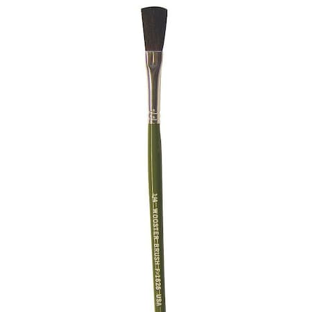Wooster 1/4" Artist Soft, Camel Hair Bristle, Paint Brush, Wood Handle F1626-1/4