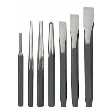 Westward Punch and Chisel Set, 7 Pc 2AJB3