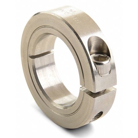 RULAND Shaft Collar, Clamp, 1Pc, 3/4 In, 303 SS CL-12-SS