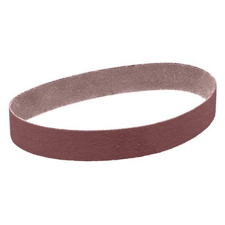 3M Sanding Belt, Coated, 2 in W, 48 in L, P240 Grit, Not Applicable, Aluminum Oxide, 341D, Brown 7010361730