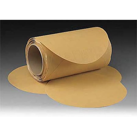 3M PSA Disc Roll, No Hole, 8 In, P180G, PK500 60455047021