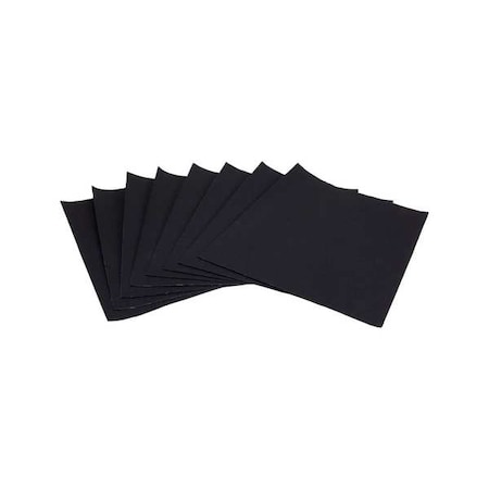 3M Emery Cloth, 11x9 In, Med, Emery, PK250 60070003185