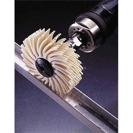 Scotch-Brite Radial Bristle Disc, SR, 2 In Dia, PK40 7000000770