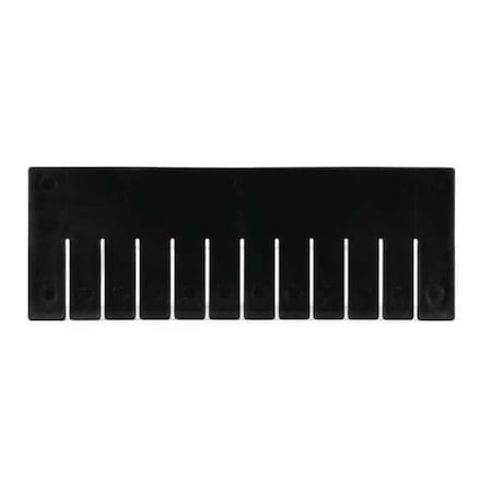 Akro-Mils Black, Plastic Divider, 6 PK 42166