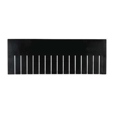 Akro-Mils Black, Plastic Divider, 6 PK 42228