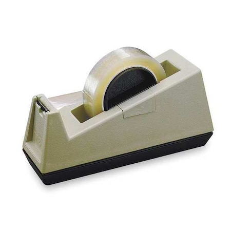 Scotch Tape Dispenser, 1 in Max. Tape Width. Plastic, Brown C25