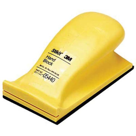 3M Hand Sanding Block, 5x2-3/4 In, PSA, PK10 05440