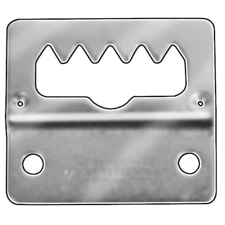 Zoro Select Hanger, 2 Hole Adj, 2 W x1 3/4 L, Pk2 1003