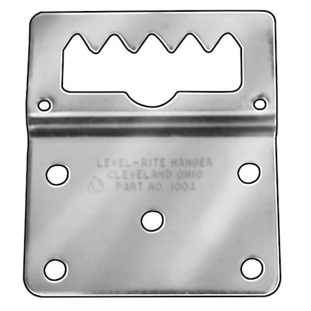 Zoro Select Hanger, 5 Hole Adj, 3 1/4 W x3 3/4 L 1004