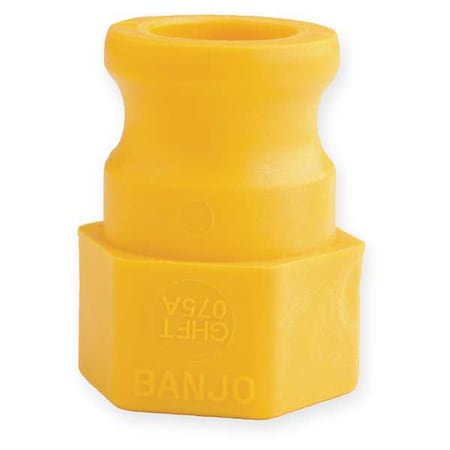 Banjo Hose to Cam Lever Adapter, Female/Male GHFT075A