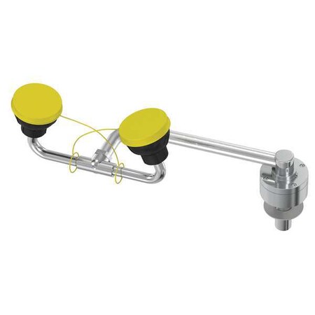 Bradley Deck/Wall Mounted Eyewash Station No Bowl S19-270E