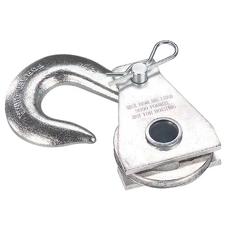 Superwinch Snatch Block, Wire Rope, 5/16 in Max Cable Size, 12,000 lb. Max Load 2212A