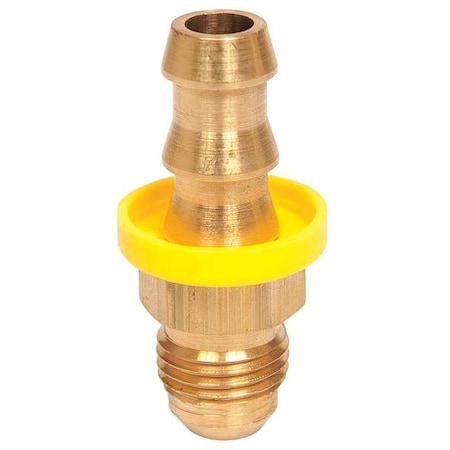 Continental Hose Fitting, 3/8 In. ID, 5/8-18, (M) SAE PB-SFM-0606