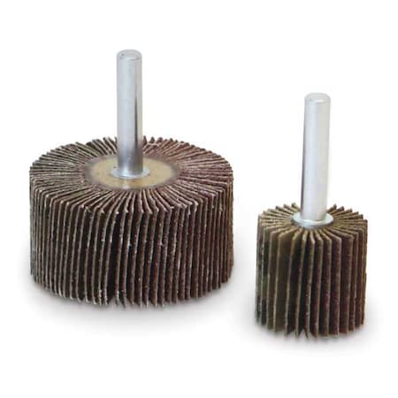 Merit Flap Wheel, AO, 2x1x1/4 In Shank, 60G 08834131513