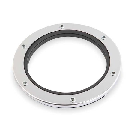 In-Sink-Erator Mounting Gasket, Rubber, Chrome Plated 11599E