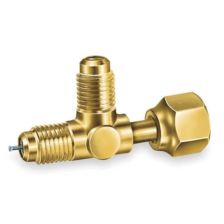 Jb Industries 1/4" Access Valve Tee w/ Flare Nut, PK3 A31864