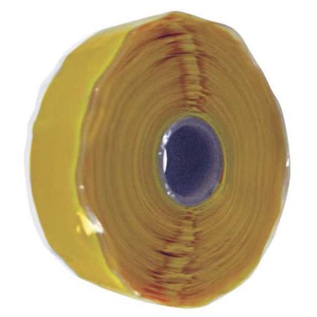 Er Tape RepairTape, Silicone, Yellow, 12ydL, 1inW GL20Y67000