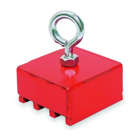 Zoro Select Retrieving Magnet, Ceramic, 2In, 100Lb 3DYF3