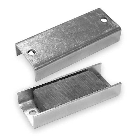 Zoro Select Channel Magnet, 25 lb. Pull 3DYC1