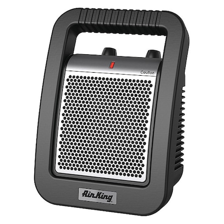 Air King Portable Electric Heater, 1500W/900W, 120V AC, 1 Phase 8945 | Zoro