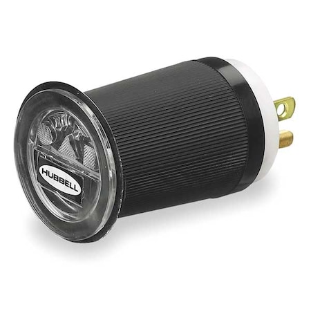 Hubbell Wiring Device-Kellems Receptacle Tester, 125VAC, Neon Lights HBL5200