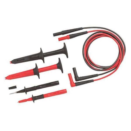 Fluke Test Lead Kit, 10A, 59 In. L Fluke-TL220