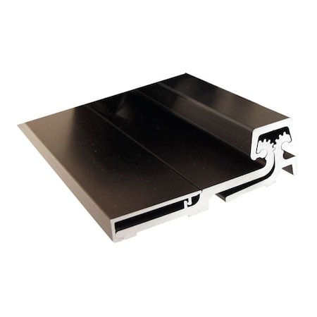 Pemko Piano Hinge, Aluminum, Center Pivot Mounting, 1 1/4 in Leaf W x 83 in Leaf H, Dark Bronze Anodized DFS83CP-HD1