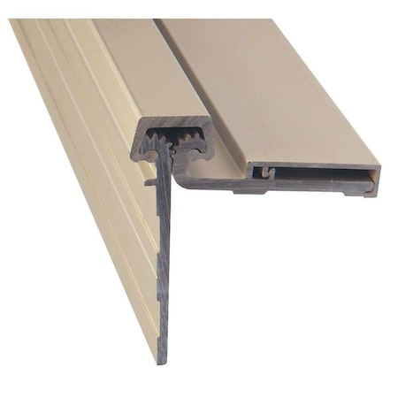 Pemko Piano Hinge, Bronze, Half Surface Mounting, 2 in Leaf W x 11/16 in Leaf H, Clear Anodized CHS95HD1