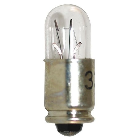 Zoro Select 1.1W, T1 3/4 Miniature Incandescent Light Bulb (Formerly LumaPro), PK10 336-10PK