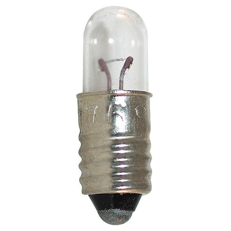 Zoro Select 0.5W, T1 3/4 Miniature Incandescent Light Bulb (Formerly LumaPro), PK10 1769-10PK