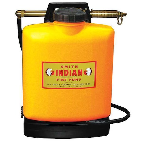 Indian Fire Pump, Plastic, 62" L Hose, 18 in L Wand 190191