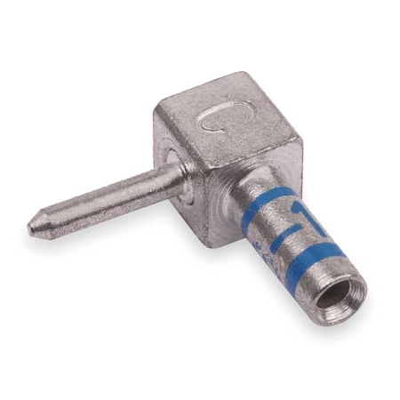 Abb Flag Connector, Male, 16 to 14 AWG, Blue FLAG1614