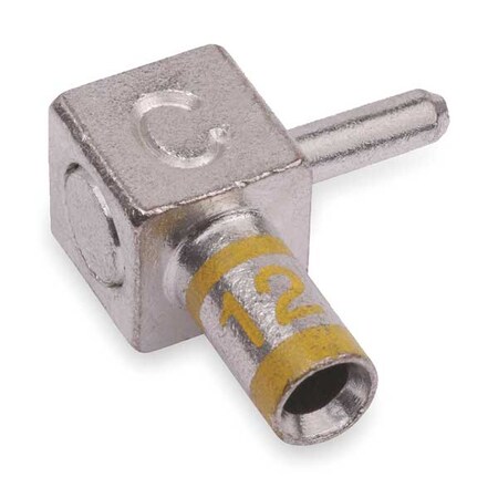 Abb Flag Connector, Male, 12 to 10 AWG, Yellow FLAG1210